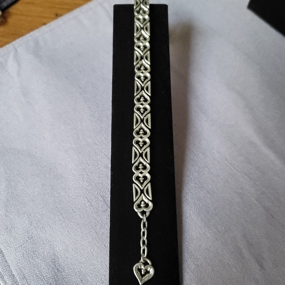 Brighton Vintage heart link bracelet